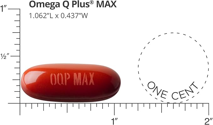 Dr. Sinatra Omega Q Plus MAX - Omega 3 (DHA/EPA) CoQ10 Resveratrol Turmeric - Advanced Heart Health and Healthy Aging Support - 60 Softgels (30-Day Supply)