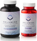 Relumins Glutathione and Vitamin C Brightening Bundle – 1000mg Reduced Glutathione Complex with Alpha Lipoic Acid &amp Rose HIPS (60 Capsules) + Advanced Vitamin C MAX Skin Brightening Complex with R