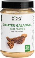 bixa BOTANICAL Greater Galangal Root Powder | Alpinia Galanga (Kulinjan) | Perfect for Soups &amp Cooking | Ayurvedic Herbal Supplement Kosher Steam Treated Non-GMO Vegan 100% Pure | 200g / 7oz