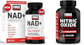 Bundle of FORCE FACTOR NAD+ FORCE FACTOR Nitric Oxide Booster Fast-Acting Formula with L-Arginine Boosts Nitric Oxide Levels Maximize Muscle Pumps Enhance Endurance 120 Capsules