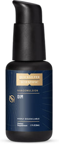 Quicksilver Scientific Nanoemulsified DIM - Liposomal DIM Supplement to Support Healthy Hormone Balance for Women &amp Men - Soy-Free Detox &amp Immune Support (1.7oz / 50ml)