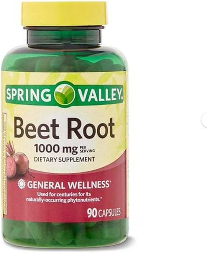 Beet Root Dietary Supplement 1000 mg 90 Count