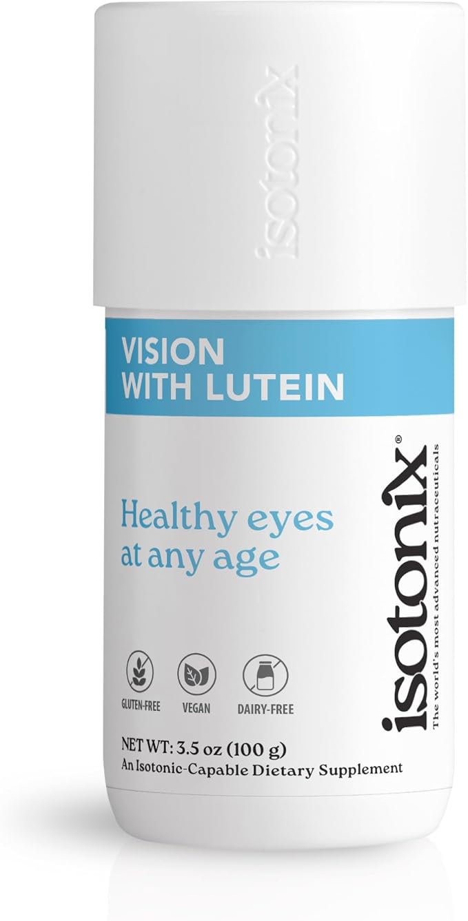 Isotonix Vision Formula with Lutein – Supports Eye Health Vision &amp Circulation – Antioxidants Zinc Vitamin C E Bilberry Zeaxanthin – Eye Supplement for Clarity &amp Protection - 30 Servings