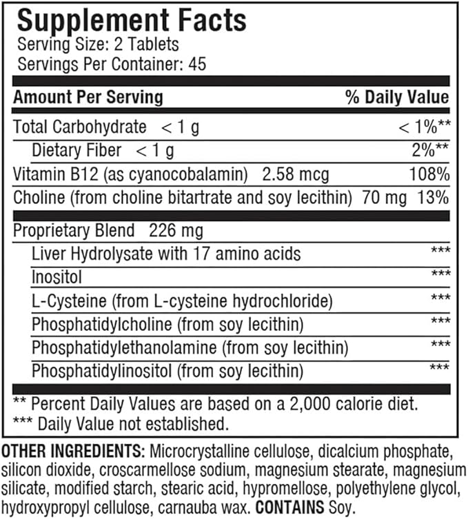 LIVERITE Liver Aid Dietary Supplement 150 Tablets Supports Healthy Liver Function Cleansing Energy and Daily Wellness