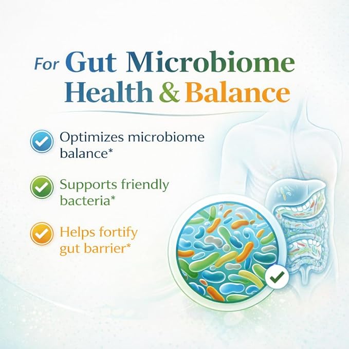 Bacillus B3 Spore-Based Probiotic + Enzymes for Gut Health &amp Microbiome Support Shelf-Stable Daily Probiotic with Bacillus Coagulans Bacillus Subtilis &amp Bacillus Clausii 60 Capsules