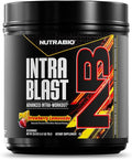 NutraBio Intra Blast Bcaa Powder Amino Acid Supplement Electrolyte &amp Hydration Blend Intra Pre Workout &amp Muscle Recovery 20g Eaa Amino Acids Powder 5g Glutamine- Strawberry Lemonade 30 S