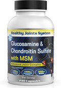 Advanced Mobility &amp Flexibility Support Formula with Glucosamine Chondroitin &amp MSM – 240 Capsules for Active Lifestyles &amp Daily Wellness