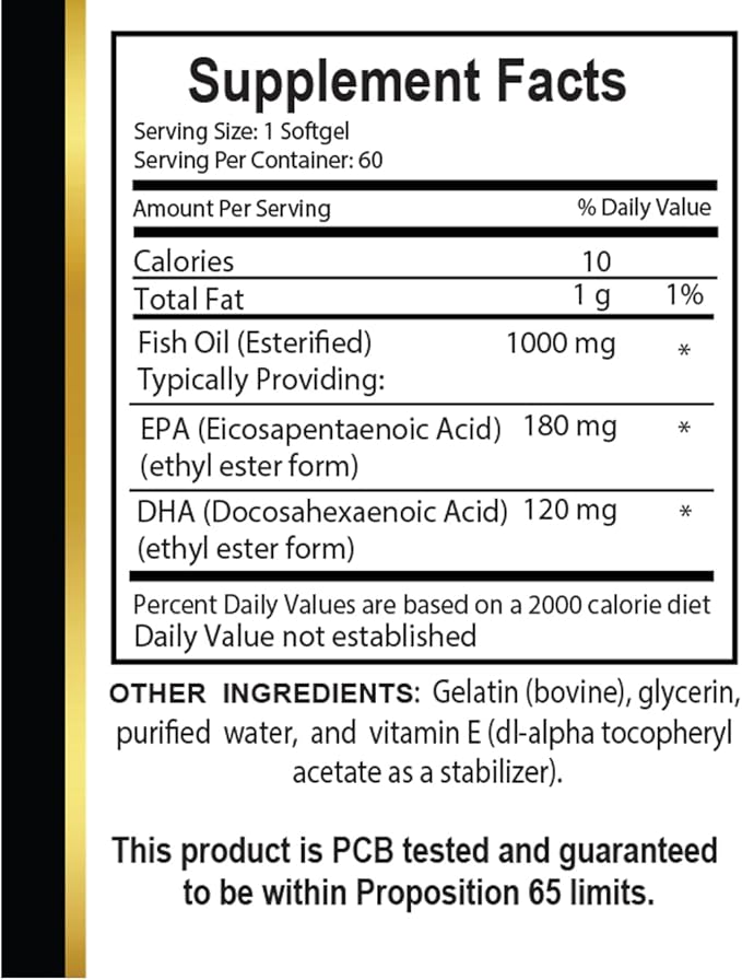 Wild Alaskan Fish Oil - Omega 3 Fatty Acids Including EPA DHA DPA Omega-3 Wild Alaskan Salmon Oil Supports Heart and Brain Health with Omega-3-1 Bottle 60 Softgels