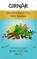 Girnar Green Tea Desi Kahwa 36 Tea Bags (36 Tea Bag (Pack of 4))