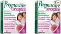 Vitabiotics (2 Pack) - Pregnacare Conception 30's 2 Pack Bundle