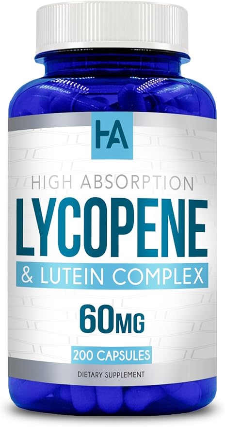Lycopene &amp Lutein Complex 60mg per Caps 200 Veggie Capsules