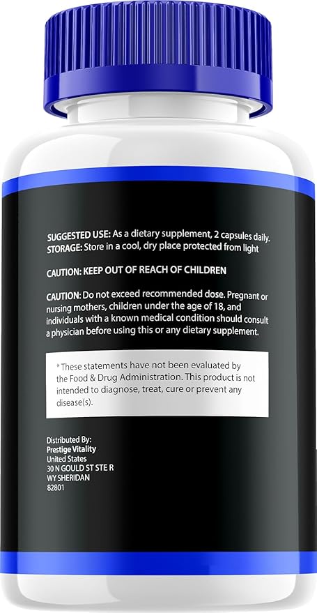 ProstaVital Capsules – Advanced Formula Supplements for Overall Wellness Support (60 Capsules)