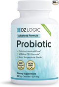 Dr. Dzugan's Advanced Probiotic Formula :: GMP Certified Vegetarian :: 500mg 90 Veg. Caps :: Optimize intestinal Flora