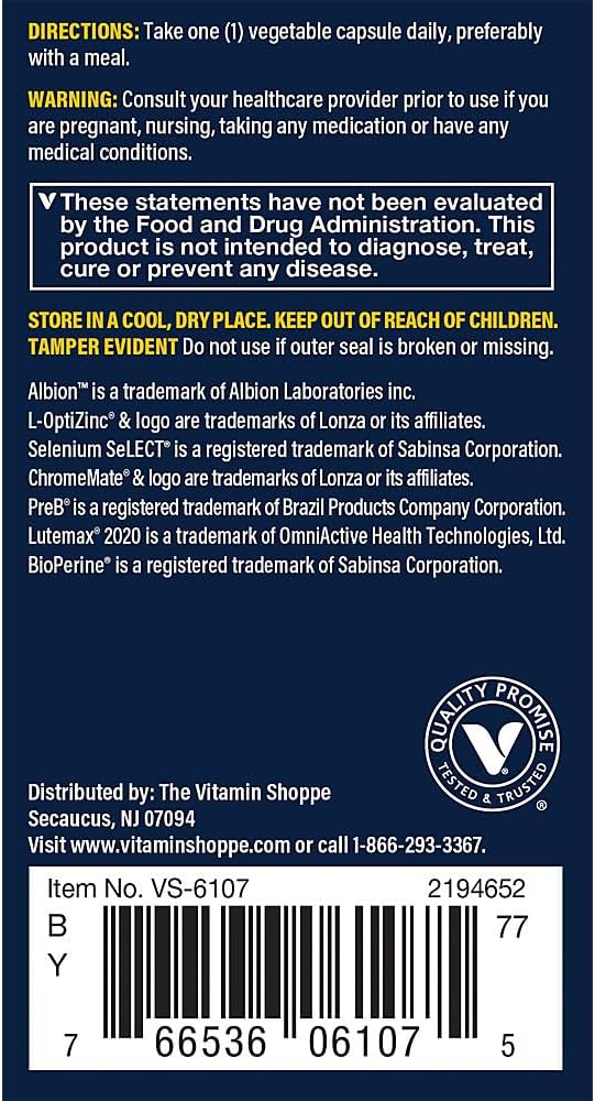 Vthrive Once-Daily Bioactive Multivitamin for Women 50+ Supports Stress Relief Healthy Aging &amp Overall Wellness with Essential Nutrients &amp Antioxidants (30 Vegetarian Capsules)