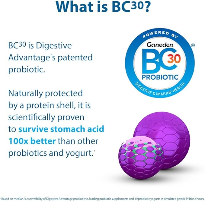 Schiff Digestive Advantage Probiotic Gummies 120 Count Pack of 2