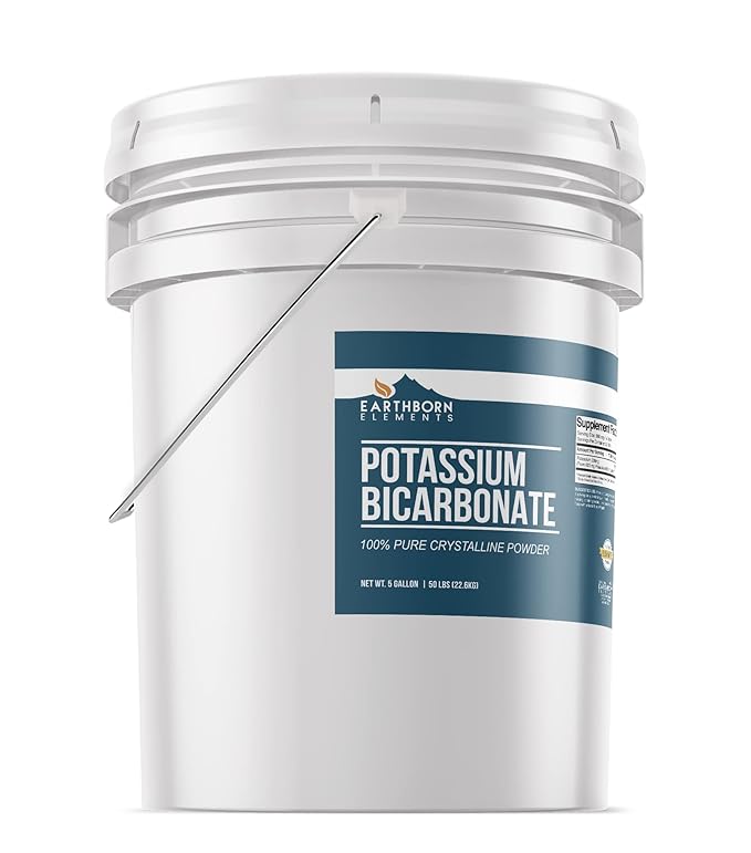 Earthborn Elements Potassium Bicarbonate (5 Gallon) Wine &amp Cheese Making Pure &amp Undiluted