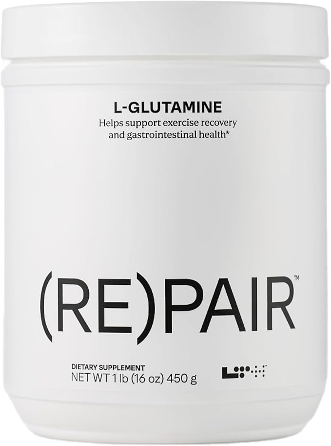 LTH Repair L-Glutamine - Trusted by Life Time Members - Amino Acid Supplement - for Digestive Health &amp Immune Support - Aids Muscle Recovery - Unflavored 90 Servings