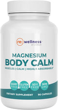 Reignite Wellness by JJ Virgin | Magnesium Body Calm | Chelated Magnesium Supplement for Energy Production Sense of Calm &amp Immune Support | Magnesium Bisglycinate Chelate Complex | 120 Capsules