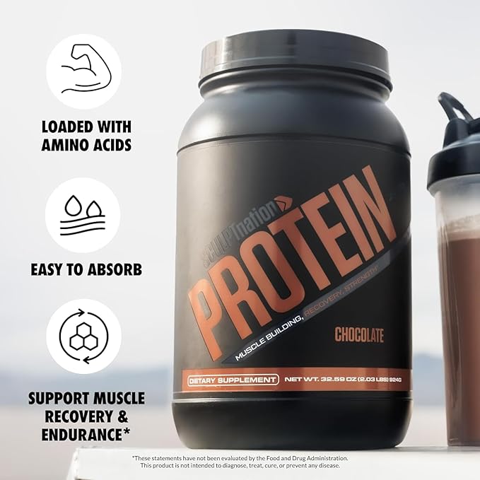 Sculpt Nation by V Shred Burn Evolve 2.0 and Protein Chocolate Powder Bundle