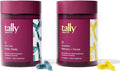 Tally Health Cognitive Lift Bundle - Deep Restorative Sleep &amp Sharper Memory Focus &amp Brain Aging Support with Restore (30-Day Supply 90 Caps) + Sharpen (30-Day Supply)