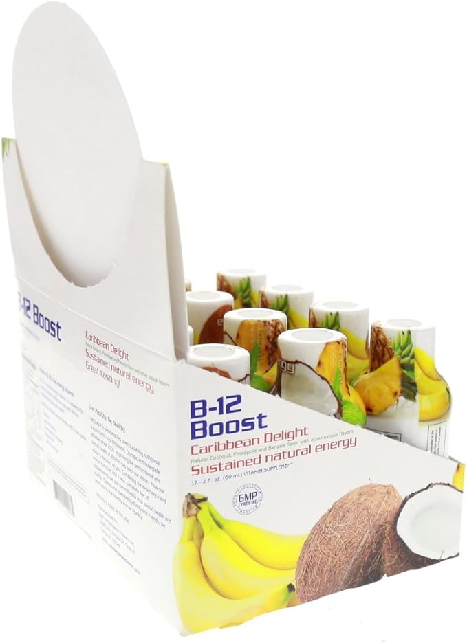 1st Step High Performance Fitness B-12 Boost 12-2oz Bottles