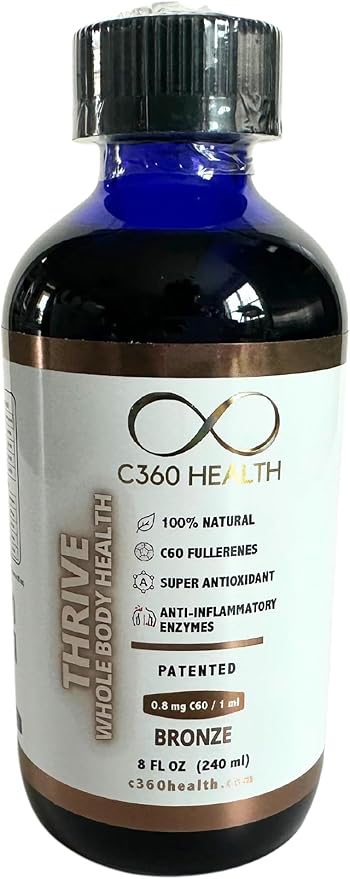 Thrive Whole Body Health (1) 8 oz Carbon 60 C60 C 60 Saturation Level of at Least 0.08 mg/ml