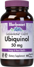 Bluebonnet Nutrition Cellular Active CoQ10 Ubiquinol 50 mg Vegetarian Softgels Heart Health &amp Cellular Health Ubiquinol from Kaneka Non GMO Gluten Free Soy Free Milk Free 60 Vegetarian Soft
