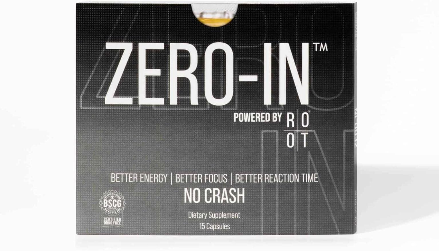 THEROOTBRANDS Root Wellness Zero-in by Dr. Rahm - Combination of Turmeric Pine Bark Extract - 15 Capsules