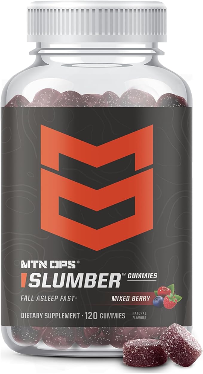 MTN OPS Slumber Vitamin D3 + K2 &amp Immune Gummies Bundle