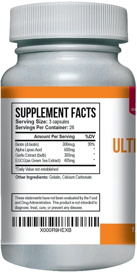 Ultimate PAGG Stack™ 4 Hour Body by Tim Ferriss - Policosanol Alpha Lipoic Acid Green Tea Flavonols Garlic Extract