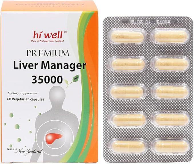 Hi Well Premium Liver Manager 35000 60VegeCapsules