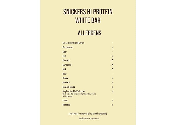 Snickers - HiProtein - White - 12x57g