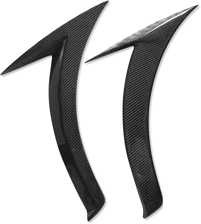 Compatible with Mercedes-Benz CLA W117 CLA45 CLA180 2013-2019 Dry Carbon Fiber Both Side Leaf Plate Wind Trim Cover Car Accessories
