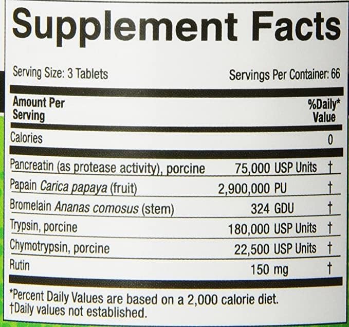 Medizym 200 Enteric-Coated Tablets