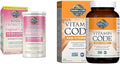 Garden of Life Vaginal Probiotic 50 Billion CFU + Vitamin Code 500mg Vitamin C 120 Veggie Capsules Bundle