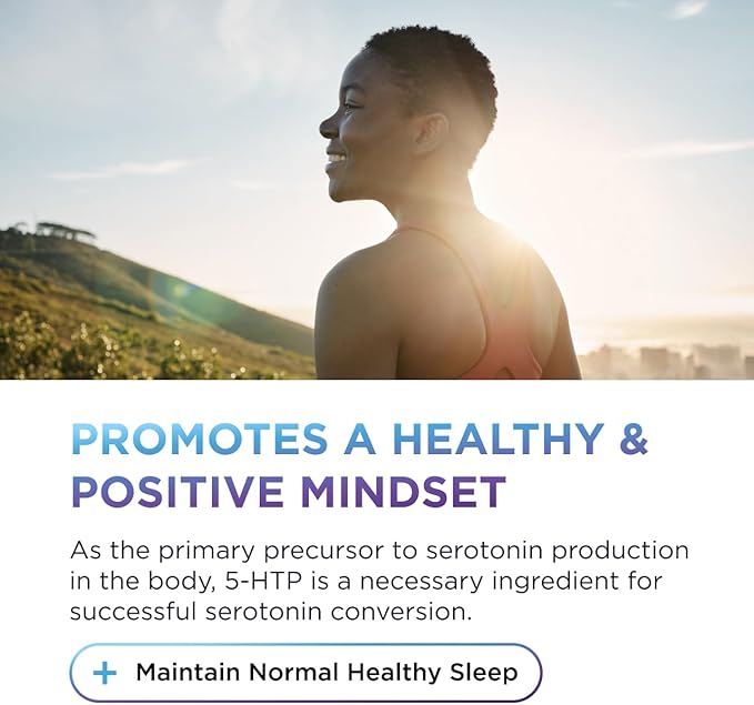 DR. EMIL NUTRITION 200 MG 5-HTP Plus with SAM-e to Maintain Normal Healthy Sleep and Create a Sense of Wellbeing - 5HTP Supplement with Vitamin B6-60 Vegan Capsules 30 Servings