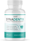 Synadentix Oral Care Tablets – Natural Formula with Hydroxyapatite &amp Enzyme Blend – Non-GMO Easy-to-Use Dissolving Tablets – 30 Count Made in USA GMP-Certified Facility 1 Month Supply