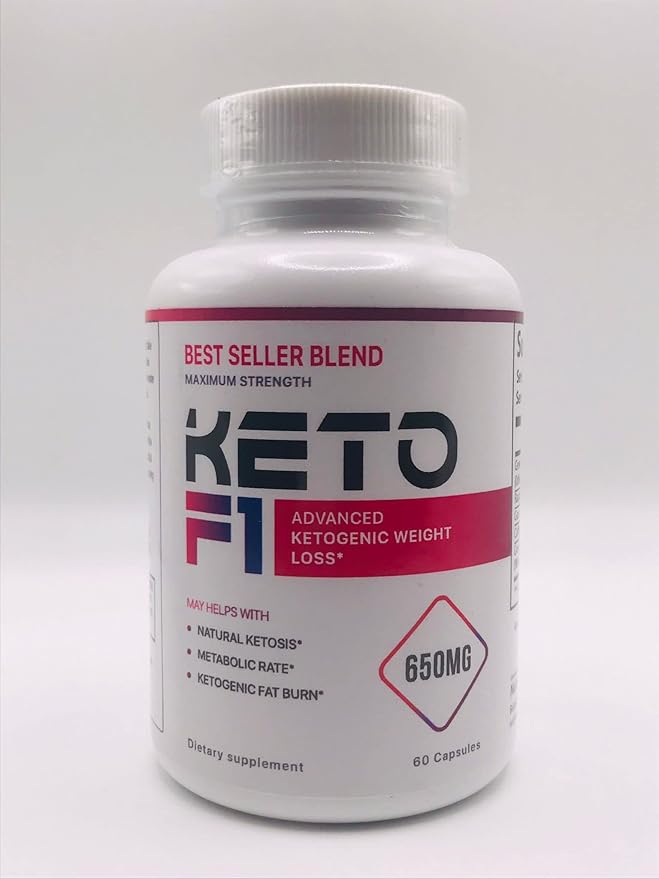 (3 Pack) Keto F1 Blend Formula 180 Capsules 3 Months Supply