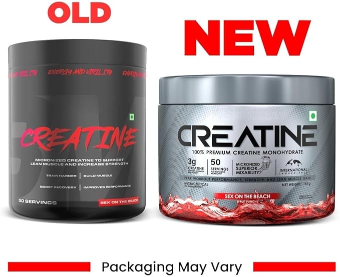 Nutrition Creatine Powder [50 Servings] | Micronized Creatine Monohydrate to Support Lean Muscle Repair &amp Recovery | Increase Strength and Athletic Performance 150 gm