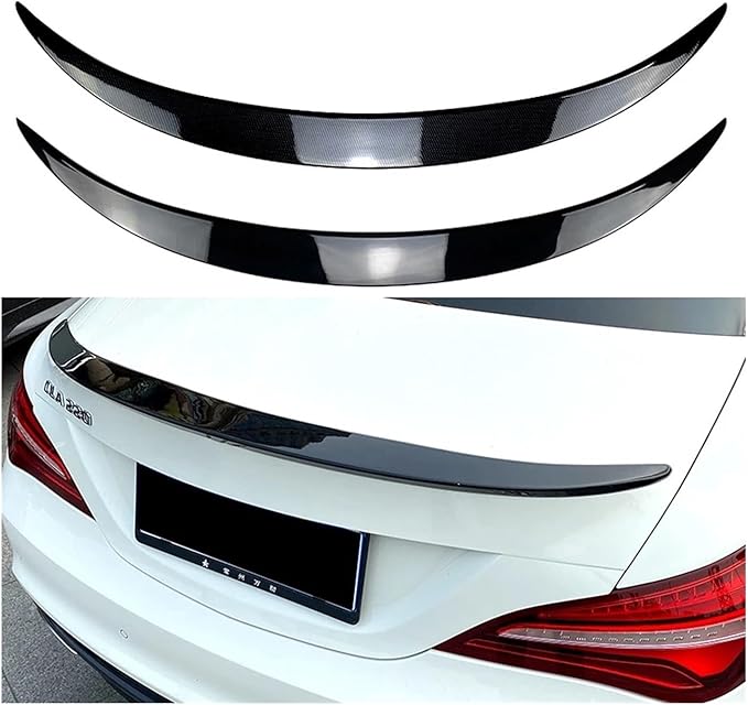 Car Rear Spoiler Spoilers for Cars Trunk Wing Spoiler Rear Compatible for Benz CLA-Class C117 CLA180 200 CLA45 2013-2019(Matte Black)