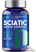 Sciatic Nerve Support Supplement 120 Capsules with Vitamin Proprietary Blend 800mg &amp Magnesium Nutritional Support for Nerve Discomfort in Hands Legs Hips &amp Feet