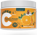 Dr. Keith's Own Super C-High Dose Powdered Vitamin C 4000mg with D-Ribose Glycine MSM-Highly Absorbable Stomach-Friendly Collagen Boost Immune Support-Unflavored 200 Grams (30 Servings)