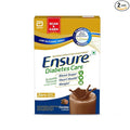 Ensure Diabetes Care Chocolate Flavored Nutrition Drink Mix for Blood Sugar Control 400g Box Pack of 2