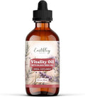 Earthley Wellness Vitality Oil Liver Immune and Gut Health Support Helps Elimate Toxins and Supports Liver Health Zero Flavors Colors Zero Added Sugars Allergens (2oz)