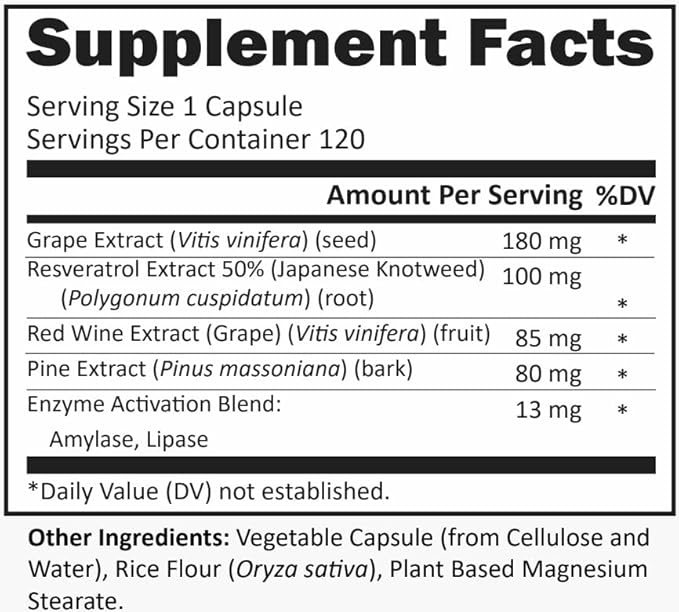 Resveratrol Complex 120 caps.