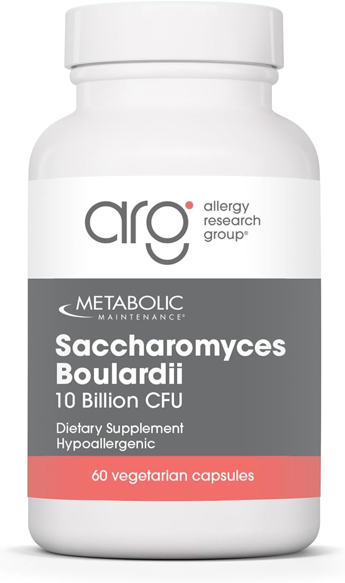 Metabolic Maintenance Saccharomyces Boulardii Probiotics - 10 Billion CFU S. Boulardii for Gut Health and Immune Support Pure Saccharomyces-Boulardii for Men Women and Adults - 60 Capsules