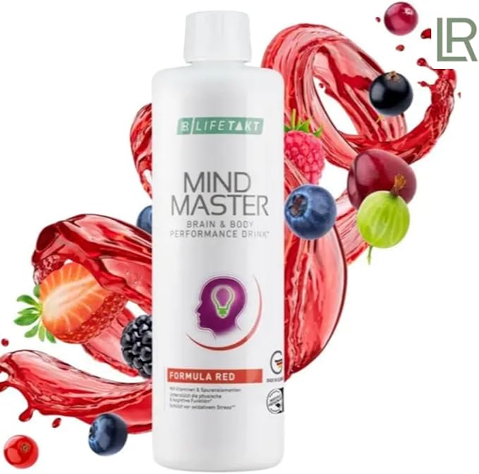 LR Health&ampBeauty Lifetakt Mind Master Formula Red and Green Every Day Natural Treatment Women Men - Set of 5 x 500 ml./16.9 fl.oz.