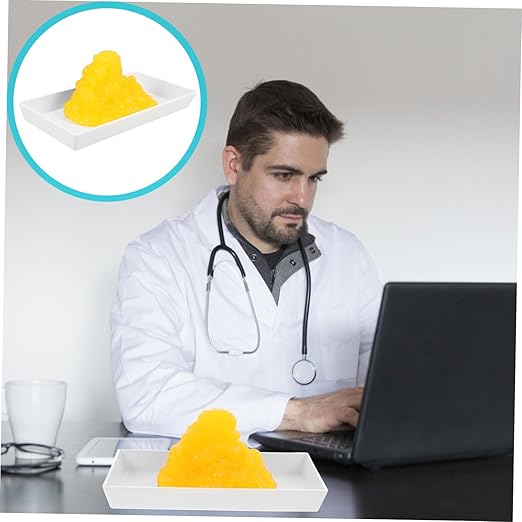 PartyKindom Teaching Replica with Base 1-Pound Human Fat Model for Exercise Fitness Education