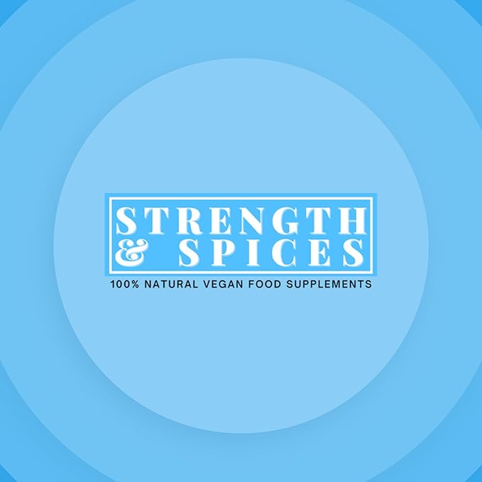 Strength &amp Spices - Thyroid Support Iodine Supplement with Maca Root Sea Kelp Brazil Nuts and Ashwagandha 60 Capsules