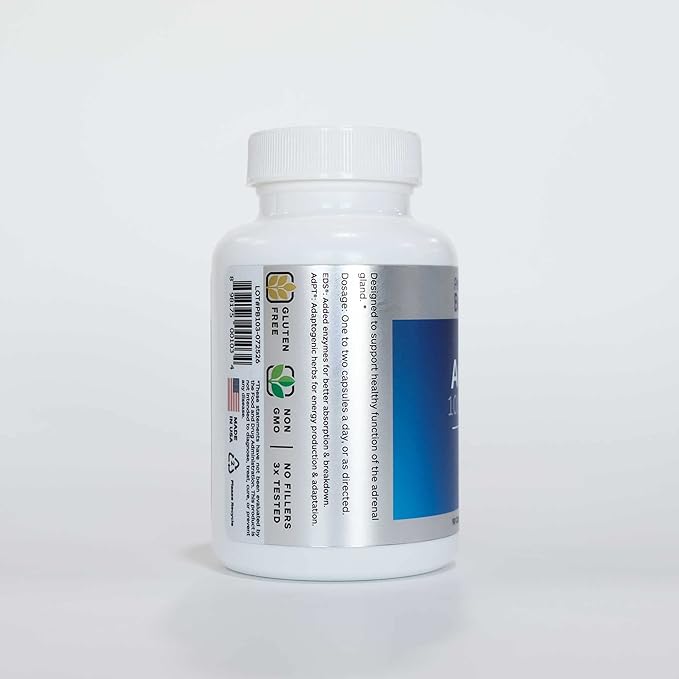 Professional Botanicals Adrenal Cortex Supplement Adrenal Health Supplement Supports Healthy Adrenal Gland Function - 90 Veg Capsules